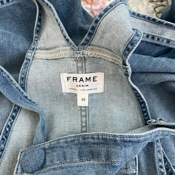 Frame Denim flare overall jeans - Picture 4 of 7
